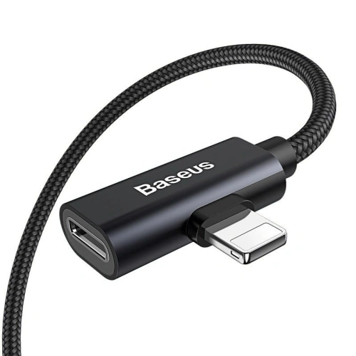 Kup Kabel adapter Baseus s konektorem a zástrčkou Lightning, 2A, 1 metr, černý - BSU241BLK - {ean13} - Sklep Home Screen