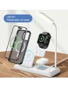 Buy USAMS CD195WXC01 inductive charger with 4in1 lamp 15W white - USA989 - {ean13} - Home Screen Store Europe