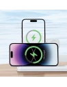 Buy USAMS CD195WXC01 inductive charger with 4in1 lamp 15W white - USA989 - {ean13} - Home Screen Store Europe