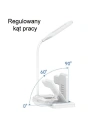 Buy USAMS CD195WXC01 inductive charger with 4in1 lamp 15W white - USA989 - {ean13} - Home Screen Store Europe