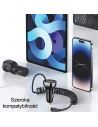 Kup Ładowarka samochodowa USAMS US-CC193 1xUSB-A 18W+1xUSB-C 30W + kabel Ligtning 30W PD+QC Fast Charge czarny/black - USA990 - {ean13} - Sklep Home Screen