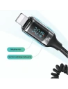 Kup Ładowarka samochodowa USAMS US-CC193 1xUSB-A 18W+1xUSB-C 30W + kabel Ligtning 30W PD+QC Fast Charge czarny/black - USA990 - {ean13} - Sklep Home Screen