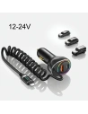 Kup Ładowarka samochodowa USAMS US-CC193 1xUSB-A 18W+1xUSB-C 30W + kabel Ligtning 30W PD+QC Fast Charge czarny/black - USA990 - {ean13} - Sklep Home Screen