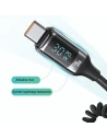 Kup USAMS US-CC192 încărcător auto 1xUSB-A 18W+1xUSB-C 30W + USB-C 30W PD+QC Fast Charge cablu negru / negru - USA991 - {ean13} - Sklep Home Screen