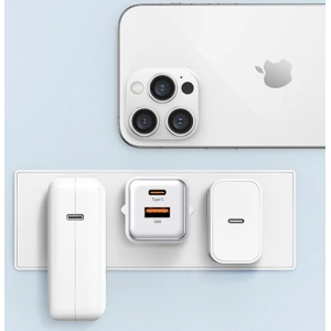 Kup USAMS US-CC189 1xUSB-A 18W+1xUSB-C 30W PD încărcare rapidă X-ron Series negru/negru încărcător de rețea - USA993 - {ean13} - Sklep Home Screen