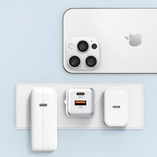 Kup USAMS US-CC189 Netzladegerät 1xUSB-A 18W + 1xUSB-C 30W PD Schnellladung X-ron Serie schwarz - USA993 - {ean13} - Sklep Home Screen