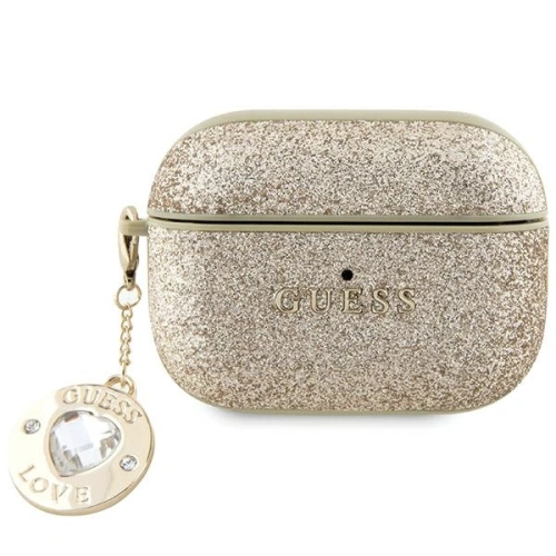 Kup Case Guess GUAP2PGEHCDD AirPods Pro 2 Hülle Fixierte Glitzerherz Diamantanhänger gold - GUE2775 - {ean13} - Sklep Home Screen