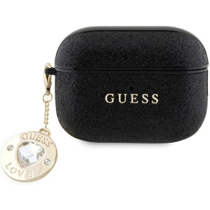 Kup Etui Guess GUAP2PGEHCDK AirPods Pro 2 cover Fixed Glitter Heart Diamond Charm czarny/black - GUE2776 - {ean13} - Sklep Home Screen