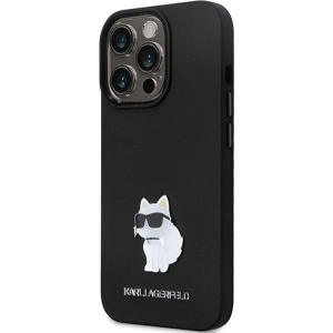 Kup Etui Karl Lagerfeld KLHCP14LSMHCNPK iPhone 14 Pro hardcase Silicone C Metal Pin czarny/black - KLD1640 - {ean13} - Sklep Home Screen