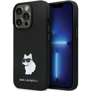 Kup Etui Karl Lagerfeld KLHCP14XSMHCNPK iPhone 14 Pro Max hardcase Silicone C Metal Pin černý/black - KLD1642 - {ean13} - Sklep Home Screen