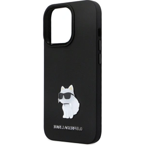 Kup Etui Karl Lagerfeld KLHCP14XSMHCNPK iPhone 14 Pro Max hardcase Silicone C Metal Pin černý/black - KLD1642 - {ean13} - Sklep Home Screen