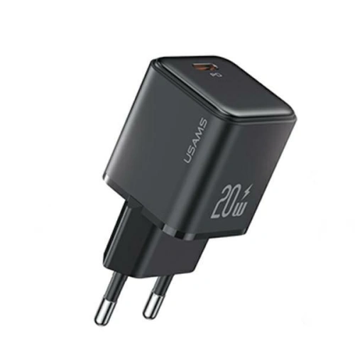 Kup USAMS CC183TC01 hálózati töltő 1xUSB-C 20W PD Gyors Töltés X-ron Sorozat fekete/szín. - USA996 - {ean13} - Sklep Home Screen