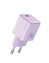 USAMS CC183TC03 hálózati töltő 1xUSB-C 20W PD Gyors Töltés X-ron Sorozat lila/purple