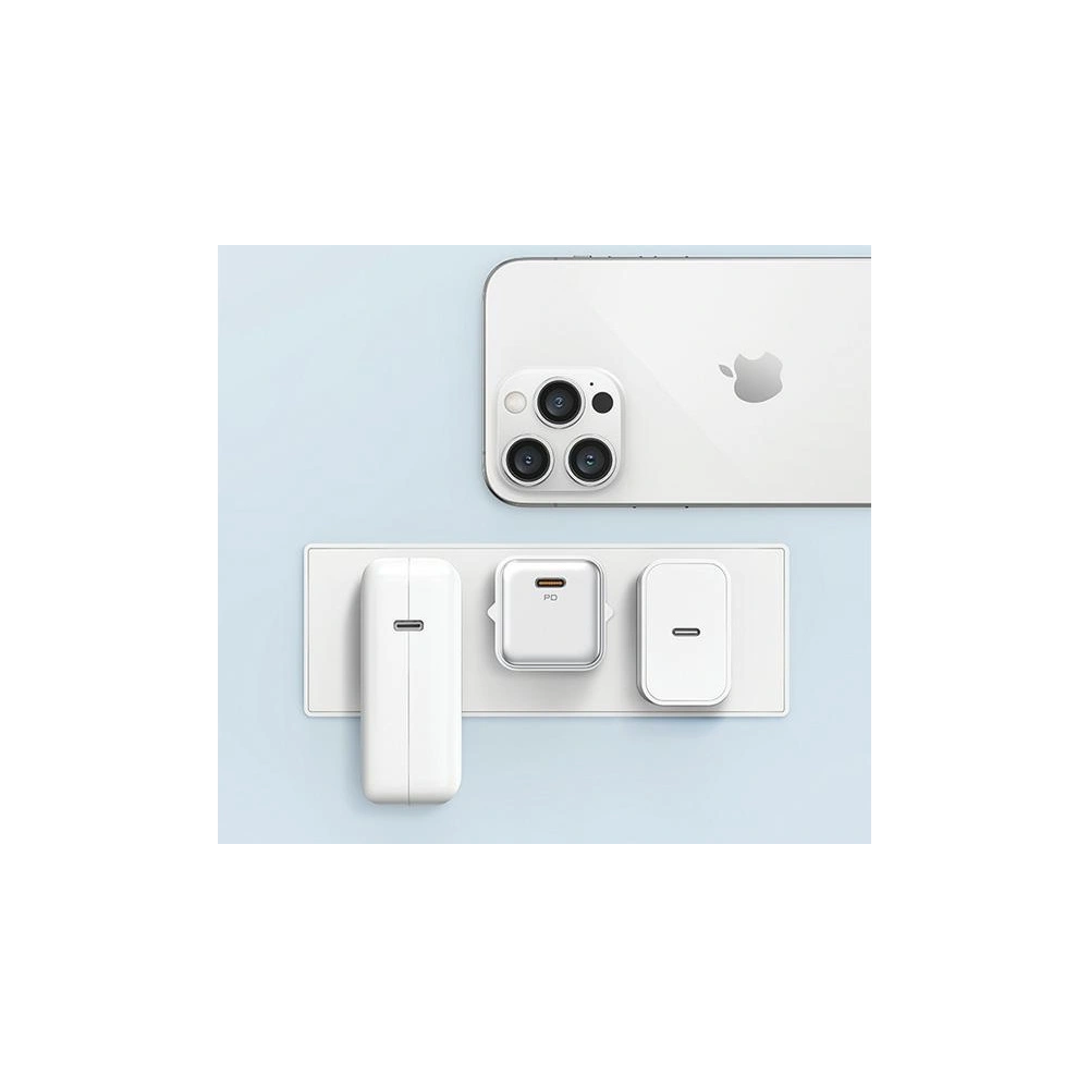 Ładowarka sieciowa USAMS CC183TC03 1xUSB-C 20W PD Fast Charging X-ron Series purpurowy/purple