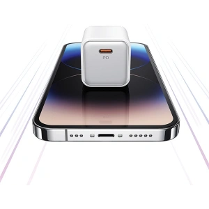 Kup Încărcător de rețea USAMS CC186TC03 1xUSB-C 30W PD Fast Charging X-ron Series violet/violet - USA1000 - {ean13} - Sklep Home Screen