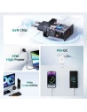 Kup USAMS CC178TC02 1xUSB-C+1xUSB-A 45W GaN PD+QC Încărcare rapidă alb/alb - USA1001 - {ean13} - Sklep Home Screen