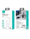 Kup USAMS CC178TC02 1xUSB-C+1xUSB-A 45W GaN PD+QC Încărcare rapidă alb/alb - USA1001 - {ean13} - Sklep Home Screen