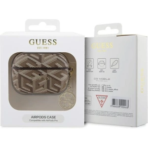 Buy Guess GUAPPGCE4CW AirPods Pro cover GCube Charm brown - GUE2779 - {ean13} - Home Screen Store Europe