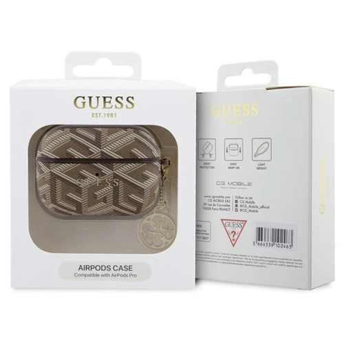 Kup Etui Guess GUAPPGCE4CW kryt AirPods Pro GCube Charm hnědý/brown - GUE2779 - {ean13} - Sklep Home Screen