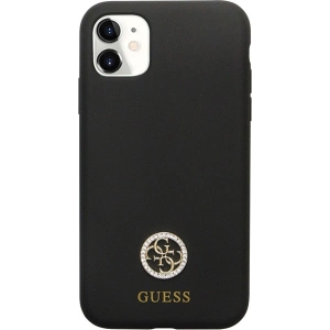 Kup Case Guess GUHCN614DGPK Apple iPhone 11/XR Hardcase Silikon Logo Strass 4G schwarz/black - GUE2780 - {ean13} - Sklep Home Screen