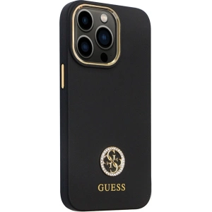 Kup Etui Guess GUHCP13LM4DGPK Apple iPhone 13/13 Pro hardcase Silicone Logo Strass 4G czarny/black - GUE2781 - {ean13} - Sklep Home Screen