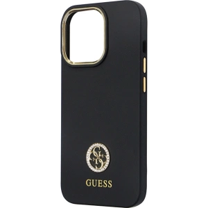 Kup Case Guess GUHCP13LM4DGPK Apple iPhone 13/13 Pro Hartschale Silikon Logo Strass 4G schwarz/black - GUE2781 - {ean13} - Sklep Home Screen