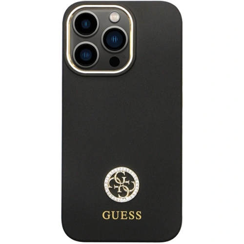 Kup Etui Guess GUHCP13XM4DGPK Apple iPhone 13 Pro Max hardcase Silicone Logo Strass 4G czarny/black - GUE2782 - {ean13} - Sklep Home Screen