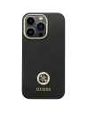 Buy Guess GUHCP13XM4DGPK Apple iPhone 13 Pro Max hardcase Silicone Logo Strass 4G black - GUE2782 - {ean13} - Home Screen Store Europe