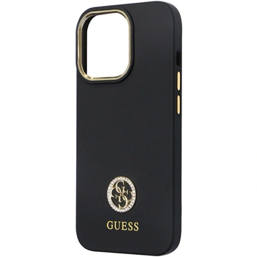 Kup Etui Guess GUHCP13XM4DGPK Apple iPhone 13 Pro Max hardcase Silicone Logo Strass 4G czarny/black - GUE2782 - {ean13} - Sklep Home Screen