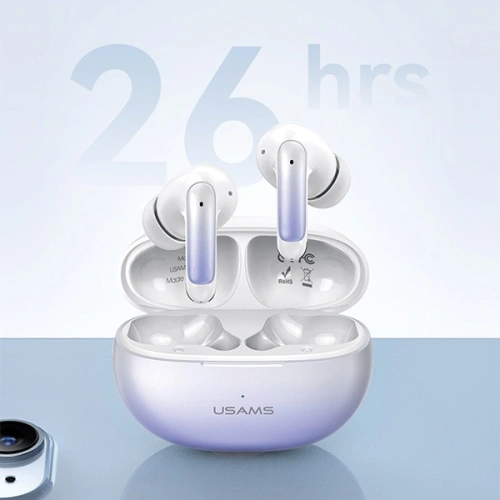 Kup Bezdrátová sluchátka USAMS BHUENCXD02 Bluetooth 5.3 TWS X-don série bílá/white (US-XD19) - USA1006 - {ean13} - Sklep Home Screen