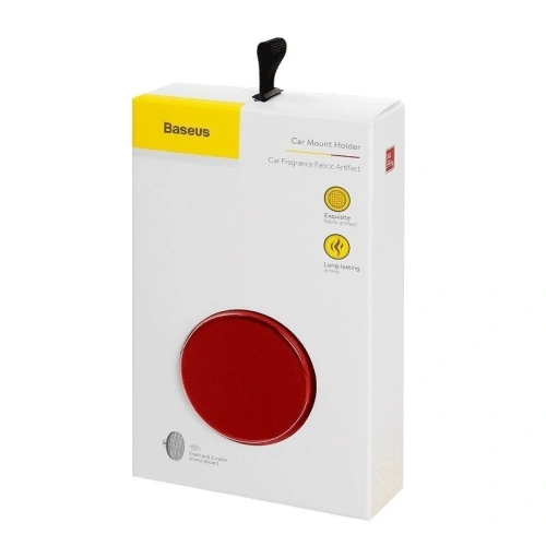 Buy Baseus Fabric Artifact Car Air Refresher Red - BSU247RED - {ean13} - Home Screen Store Europe