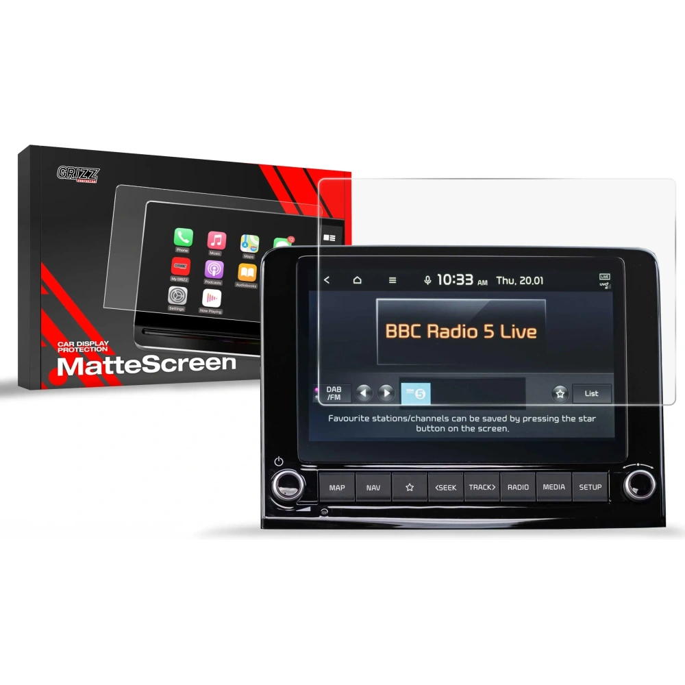 Folia matowa GrizzGlass CarDisplay Protection do Kia Rio 4 2020-2023