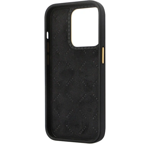 Kup Case Guess GUHCP14XM4DGPK Apple iPhone 14 Pro Max Hardcase Silikon Logo Strass 4G schwarz/black - GUE2784 - {ean13} - Sklep Home Screen