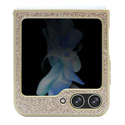 Kup Case Guess GUHCZF5HGGSHD Samsung Galaxy Z Flip 5 Hardcase Glitter Script gold - GUE2785 - {ean13} - Sklep Home Screen