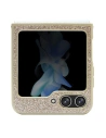 Kup Etui Guess GUHCZF5HGGSHD Samsung Galaxy Z Flip 5 hardcase Glitter Script zlatý/gold - GUE2785 - {ean13} - Sklep Home Screen