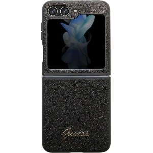 Kup Etui Guess GUHCZF5HGGSHK Samsung Galaxy Z Flip 5 hardcase Glitter Script černý/black - GUE2786 - {ean13} - Sklep Home Screen