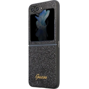 Kup Etui Guess GUHCZF5HGGSHK Samsung Galaxy Z Flip 5 hardcase Glitter Script černý/black - GUE2786 - {ean13} - Sklep Home Screen