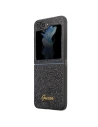 Kup Etui Guess GUHCZF5HGGSHK Samsung Galaxy Z Flip 5 kemény tok Glitter Script fekete/black - GUE2786 - {ean13} - Sklep Home Screen