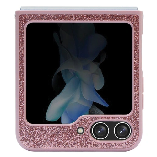 Kup Etui Guess GUHCZF5HGGSHP Samsung Galaxy Z Flip 5 hardcase Glitter Script różowy/pink - GUE2787 - {ean13} - Sklep Home Screen