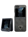 Kup Etui Guess GUHCZF5P4TDPK Samsung Galaxy Z Flip 5 hardcase kůže 4G Diamond Triangle černý/black - GUE2788 - {ean13} - Sklep Home Screen