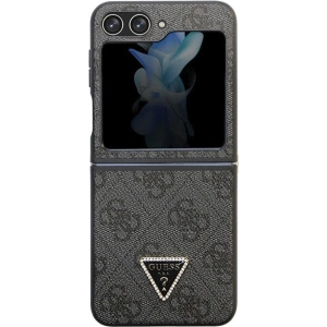 Kup Etui Guess GUHCZF5P4TDPK Samsung Galaxy Z Flip 5 hardcase kůže 4G Diamond Triangle černý/black - GUE2788 - {ean13} - Sklep Home Screen