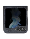 Kup Etui Guess GUHCZF5P4TDPK Samsung Galaxy Z Flip 5 keménytok Bőr 4G Gyémánt Háromszög fekete/black - GUE2788 - {ean13} - Sklep Home Screen