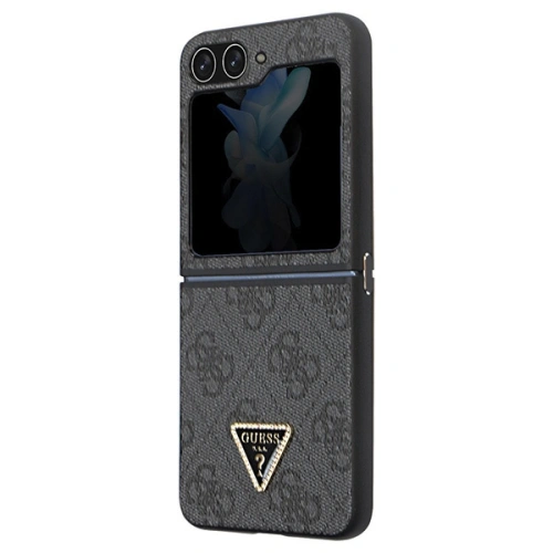 Kup Etui Guess GUHCZF5P4TDPK Samsung Galaxy Z Flip 5 hardcase kůže 4G Diamond Triangle černý/black - GUE2788 - {ean13} - Sklep Home Screen