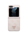 Kup Case Guess GUHCZF5P4TDPP Samsung Galaxy Z Flip 5 Hardcase Leder 4G Triangle Strass rosa/pink - GUE2789 - {ean13} - Sklep Home Screen