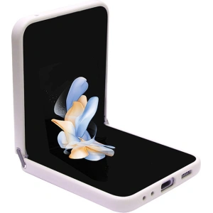 Kup Etui Guess GUHCZF5P4TDPP Samsung Galaxy Z Flip 5 kemény tok Bőr 4G Háromszög Strassz rózsaszín/pink - GUE2789 - {ean13} - Sklep Home Screen