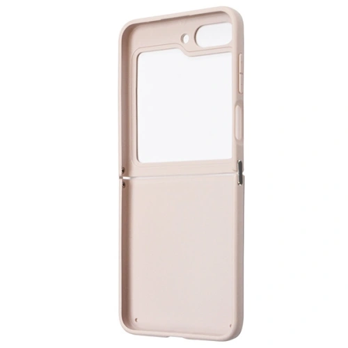 Kup Etui Guess GUHCZF5P4TDPP Samsung Galaxy Z Flip 5 hardcase Leather 4G Triangle Strass różowy/pink - GUE2789 - {ean13} - Sklep Home Screen