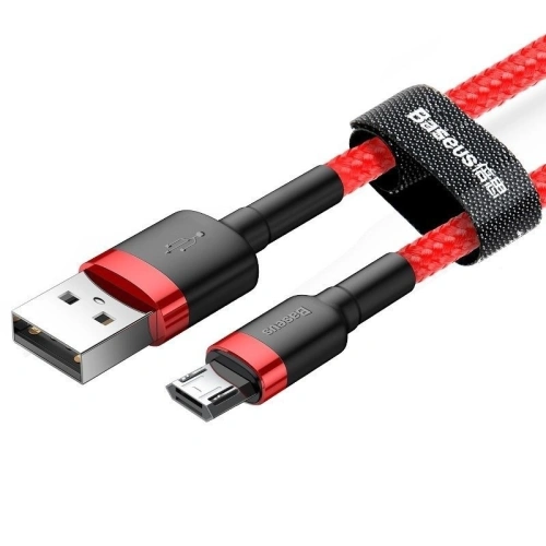 Kup Kábel Micro USB Baseus Cafule 2.4A 0,5m (piros) - BSU251RED - {ean13} - Sklep Home Screen