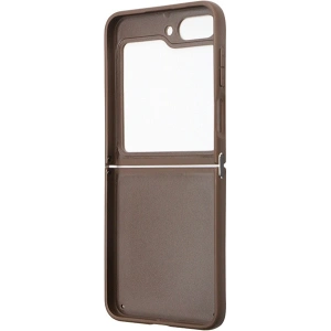 Kup Etui Guess GUHCZF5P4TDPW Samsung Galaxy Z Flip 5 hardcase kůže 4G Triangle Strass hnědý/brown - GUE2790 - {ean13} - Sklep Home Screen