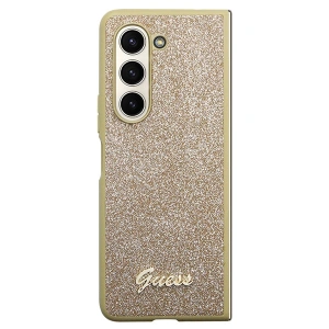 Kup Etui Guess GUHCZFD5HGGSHD Samsung Galaxy Z Fold 5 keménytok Glitter Script arany/złoty - GUE2791 - {ean13} - Sklep Home Screen