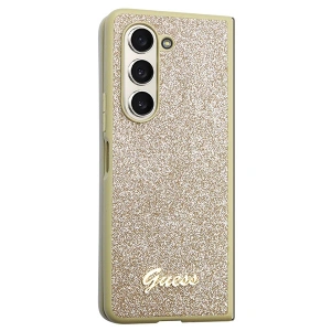 Kup Etui Guess GUHCZFD5HGGSHD Samsung Galaxy Z Fold 5 hardcase Glitter Script zlatý/gold - GUE2791 - {ean13} - Sklep Home Screen